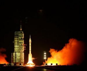 神舟七號(hào)發(fā)射過(guò)程