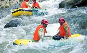 黃山天湖漂流 黃山天湖漂流