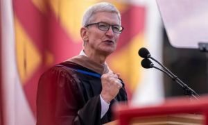 蒂姆·庫克出席大會照片